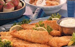 Cá tẩm bột rán